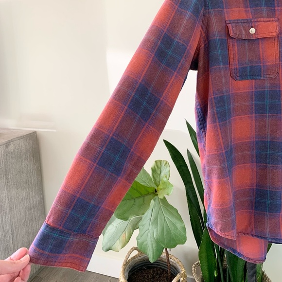 Mossimo Plaid Button-Up Flannel - Picture 2 of 6